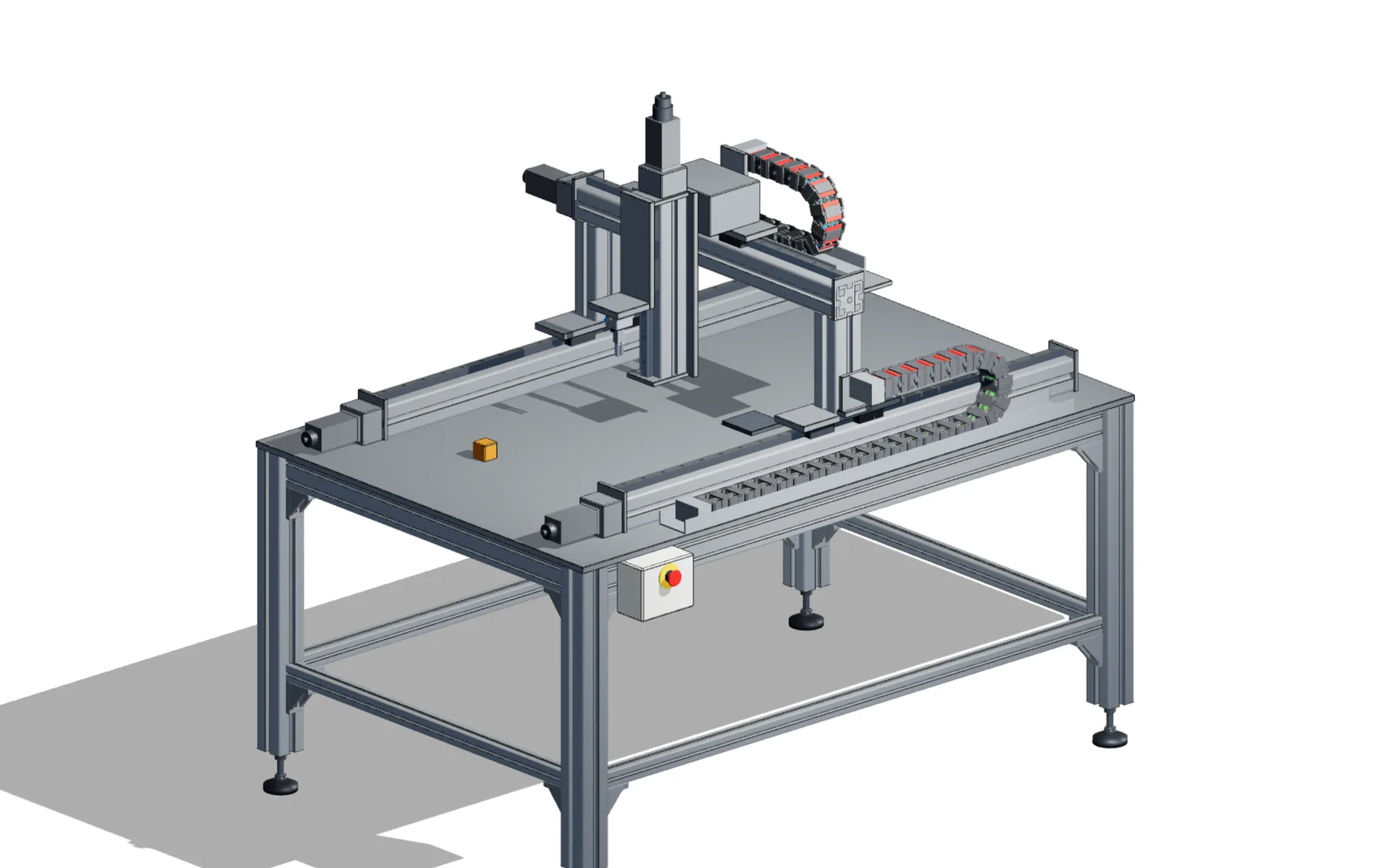Aluminium profiles: Pick-and-place gantry