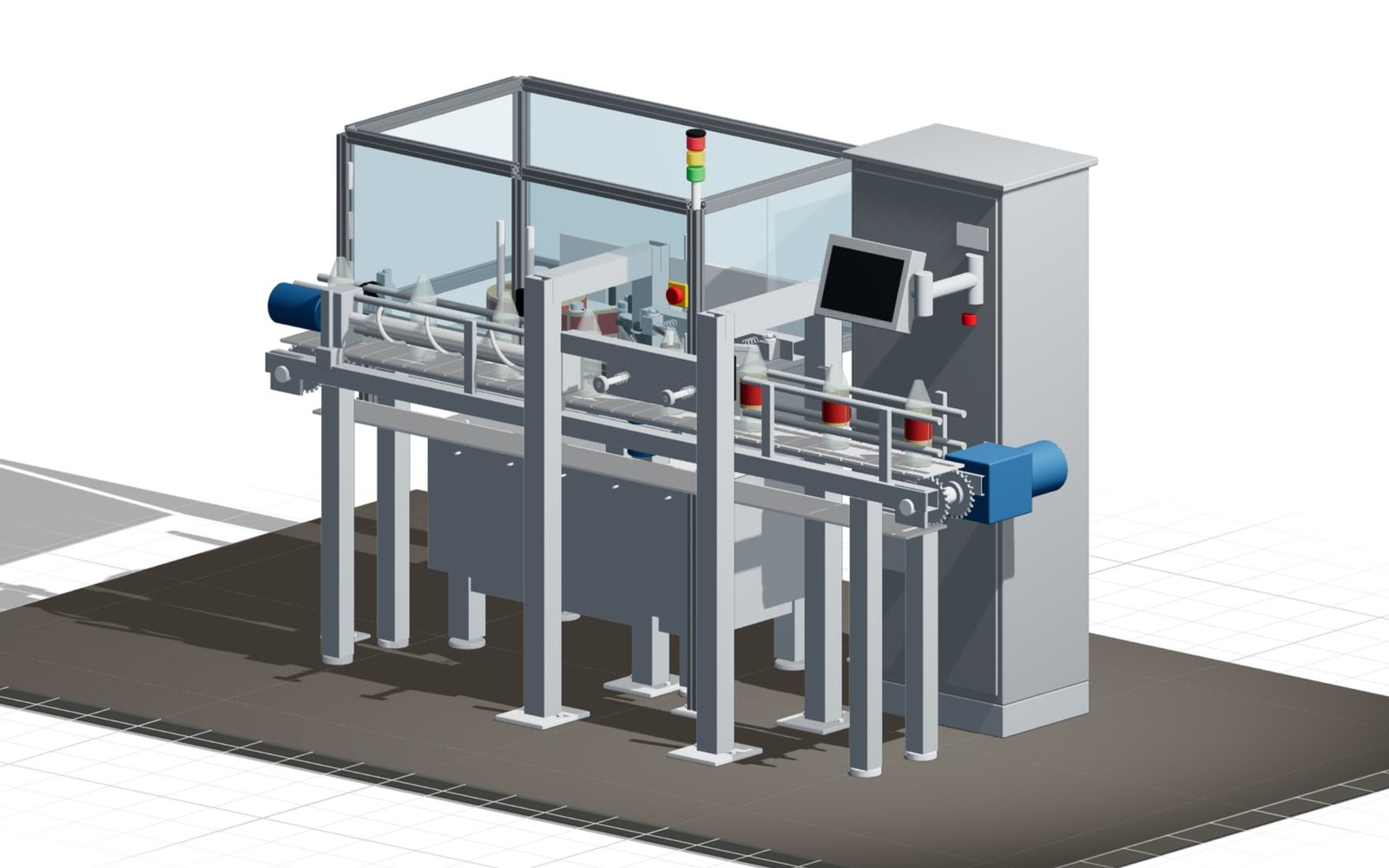 Packaging machines: Bottle labelling machine