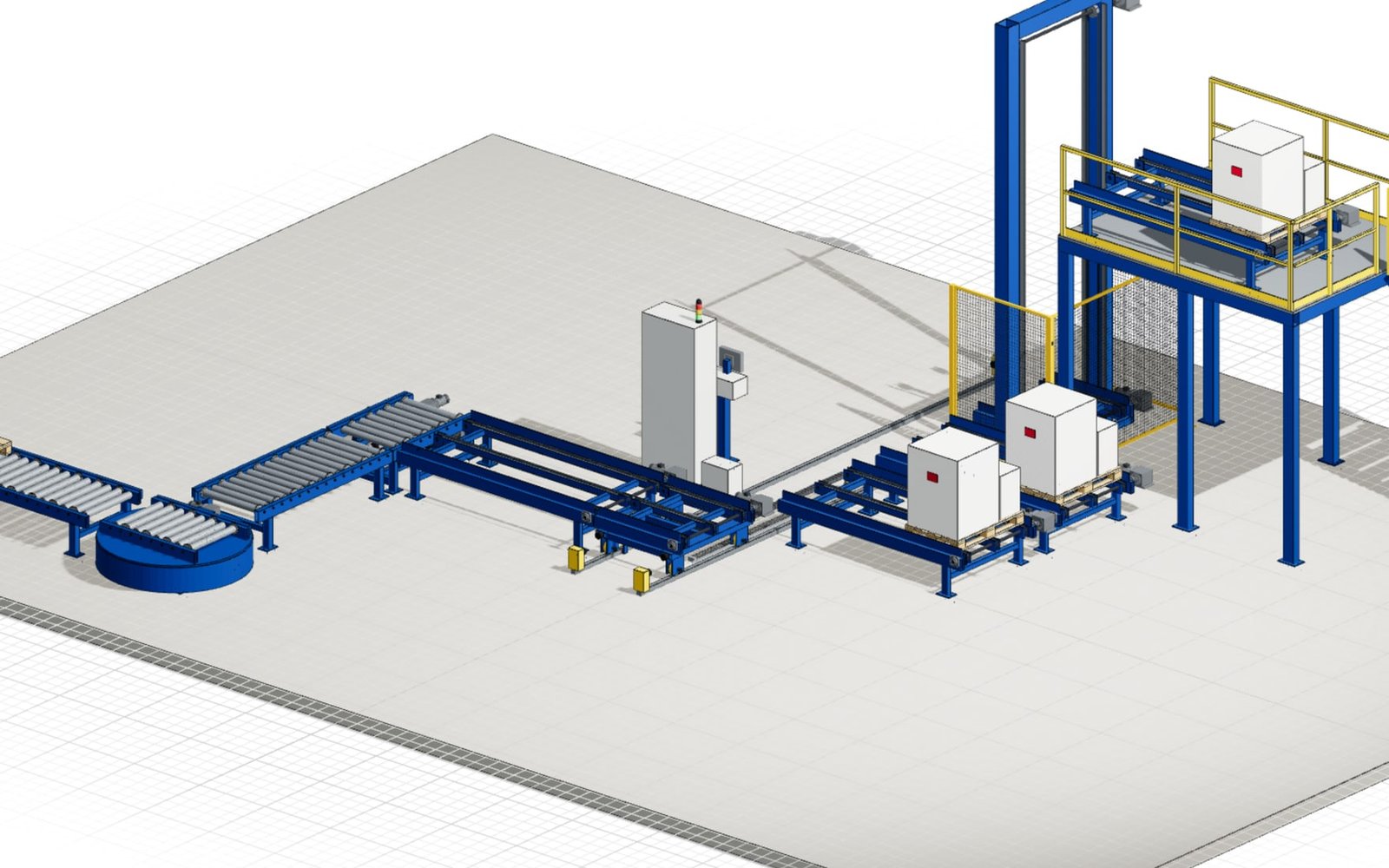 Conveyor systems: Pallet conveyor system