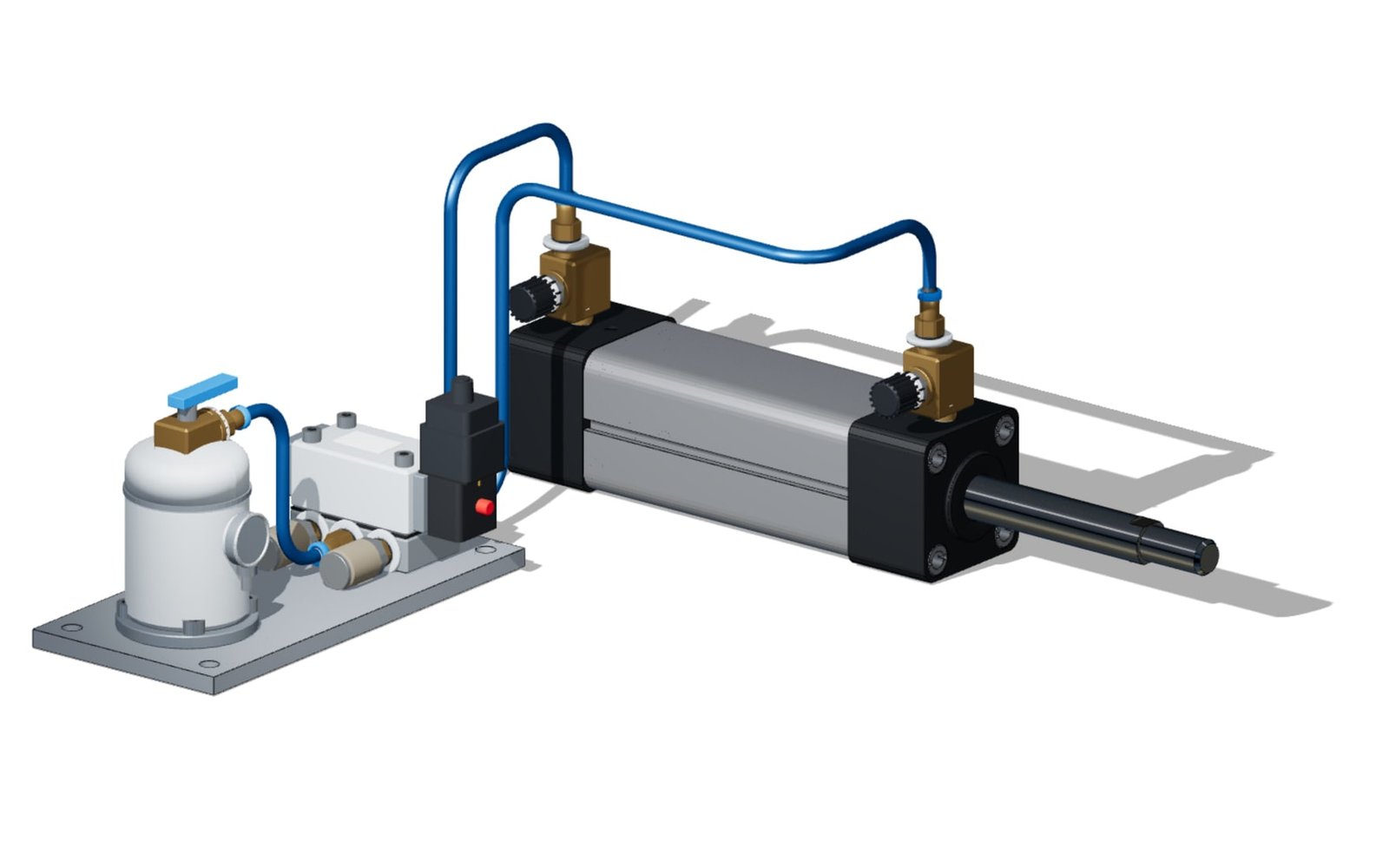 Pneumatics: ISO 15552 pneumatic cylinder